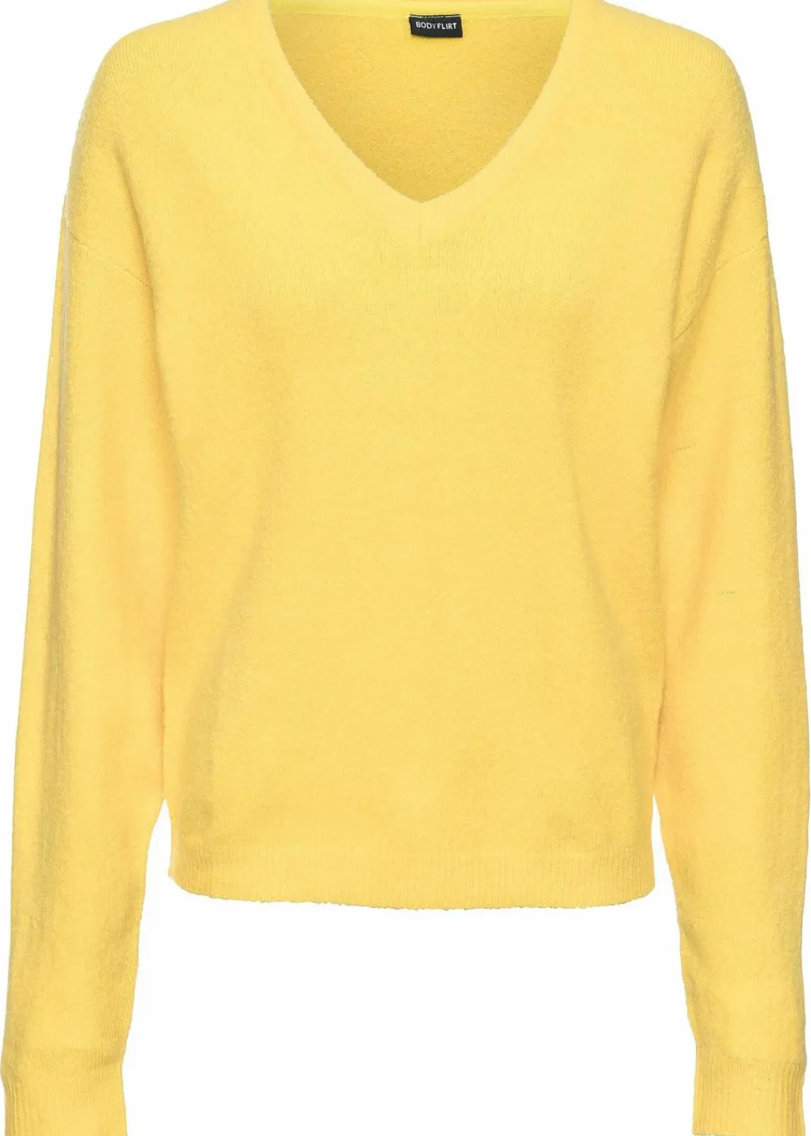 bonprix Pullover & Strickjacken|Bekleidung·Jeans^Oversize-Strick-Pullover maisgelb