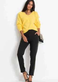 bonprix Pullover & Strickjacken|Bekleidung·Jeans^Oversize-Strick-Pullover maisgelb