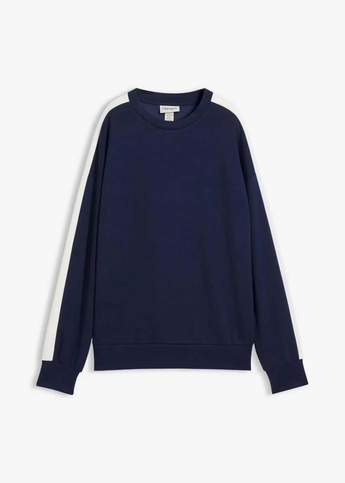 bonprix Bekleidung·Blusen & Tuniken|Zweiteiler & Sets^Oversize-Sweatshirt blau