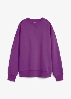 bonprix Bekleidung·Röcke|Bekleidung·Blusen & Tuniken^Oversize-Sweatshirt tiefviolett