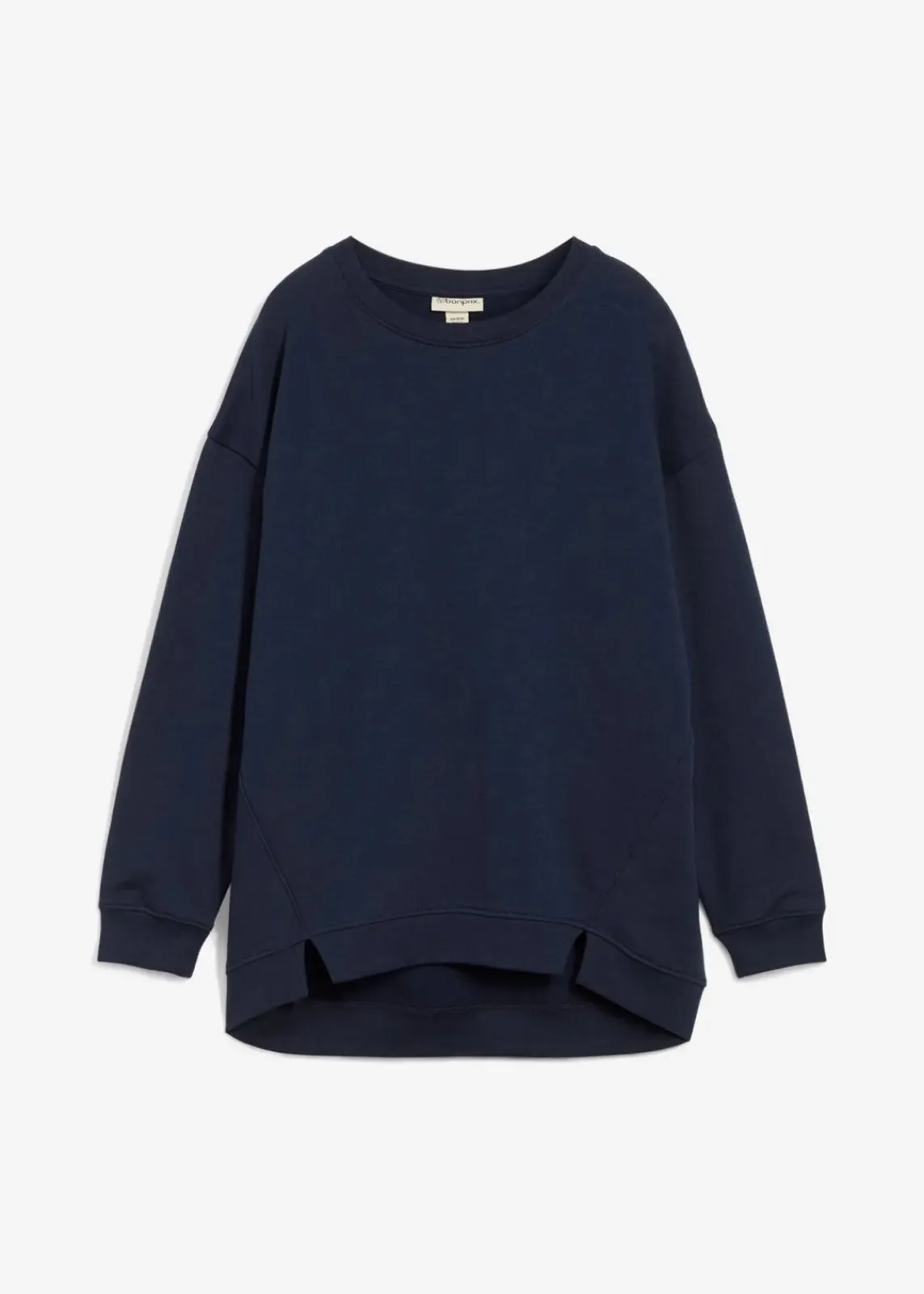 bonprix Sweat|Nachhaltigere Materialien^Oversize-Sweatshirt dunkelblau