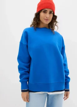bonprix Sweat|Basics^Oversize-Sweatshirt arktikblau