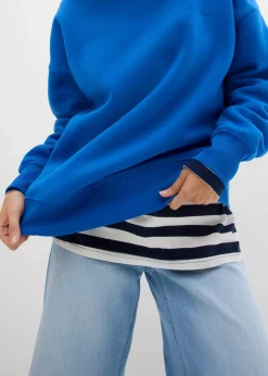 bonprix Sweat|Basics^Oversize-Sweatshirt arktikblau