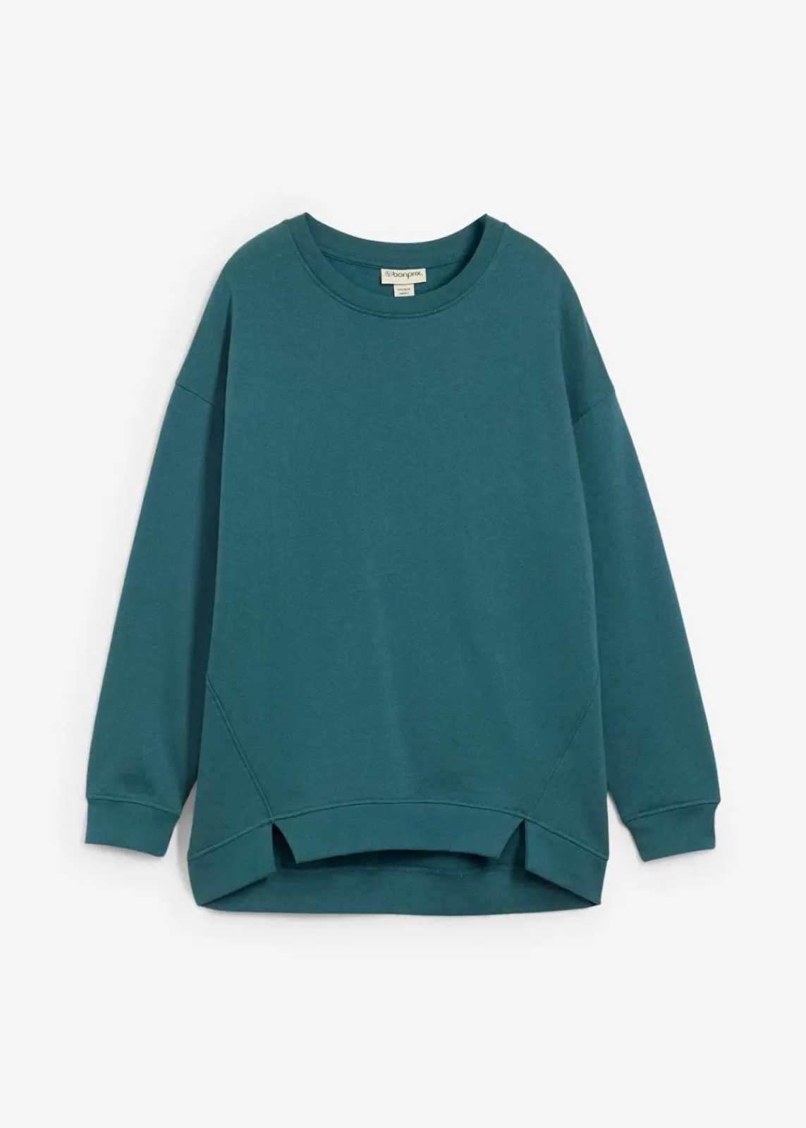 bonprix Sweat|Nachhaltigere Materialien^Oversize-Sweatshirt pfeffergrün