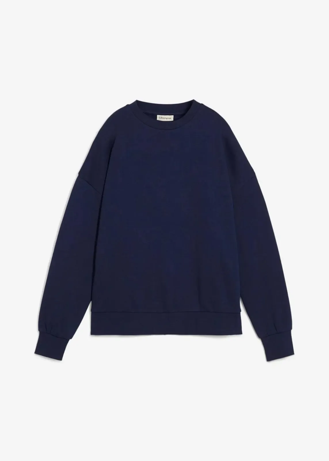 bonprix Sweat|Basics^Oversize-Sweatshirt aus reiner Bio-Baumwolle dunkelblau