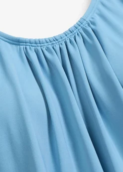 bonprix Nachhaltigere Materialien|Mix & Match^Oversize-Tankinioberteil in Ballonform graublau