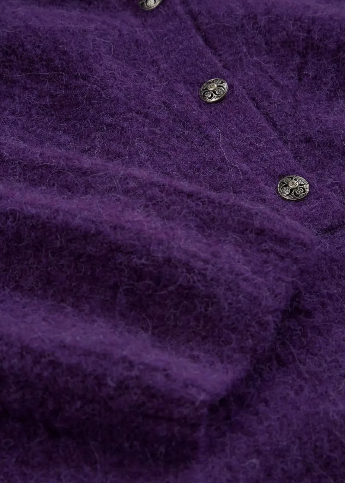 bonprix Pullover & Strickjacken|Premium^Oversize-Wollpullover mit Alpaka tieflila