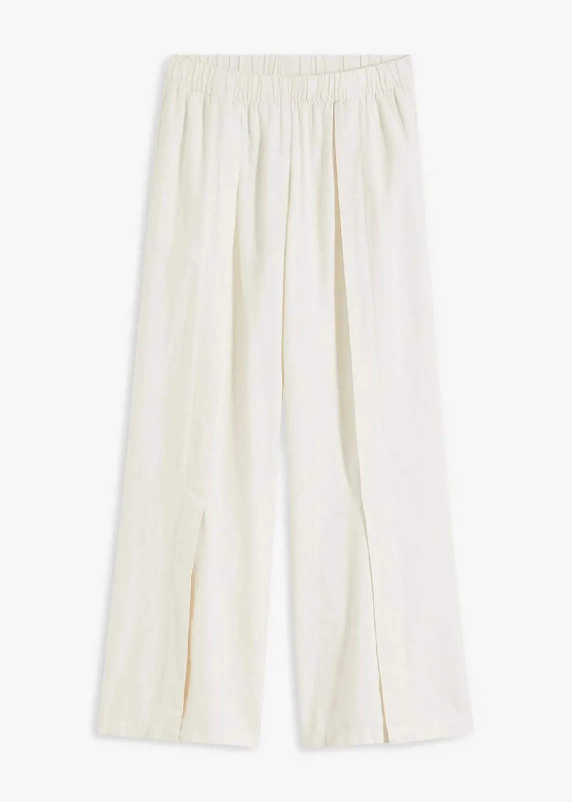 bonprix Bekleidung·Kleider|Hosen^Palazzo-Hose naturbeige