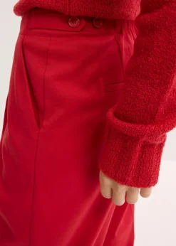 bonprix Hosen|Nachhaltigere Materialien^Palazzo-Hose chillirot