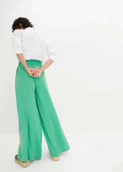 bonprix Hosen|Bekleidung·Kleider^Palazzo-Hose opalgrün