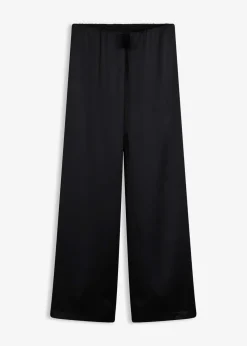 bonprix Bekleidung·Kleider|Hosen^Palazzo-Hose schwarz