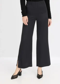bonprix Bekleidung·Kleider|Hosen^Palazzo-Hose schwarz