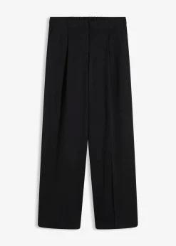 bonprix Bekleidung·Kleider|Nachhaltigere Materialien^Palazzo-Hose schwarz