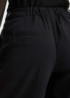 bonprix Bekleidung·Kleider|Nachhaltigere Materialien^Palazzo-Hose schwarz