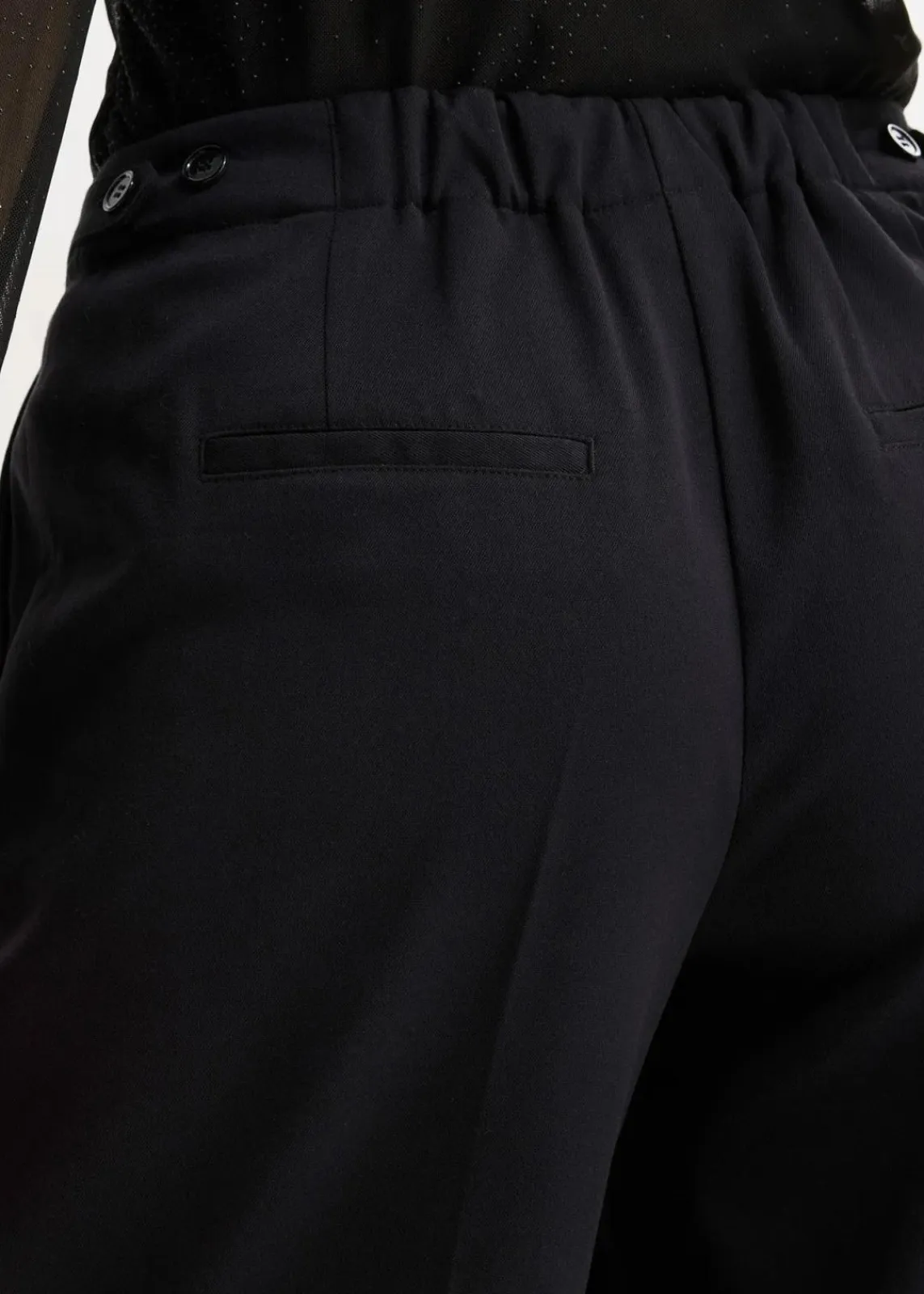 bonprix Bekleidung·Kleider|Nachhaltigere Materialien^Palazzo-Hose schwarz