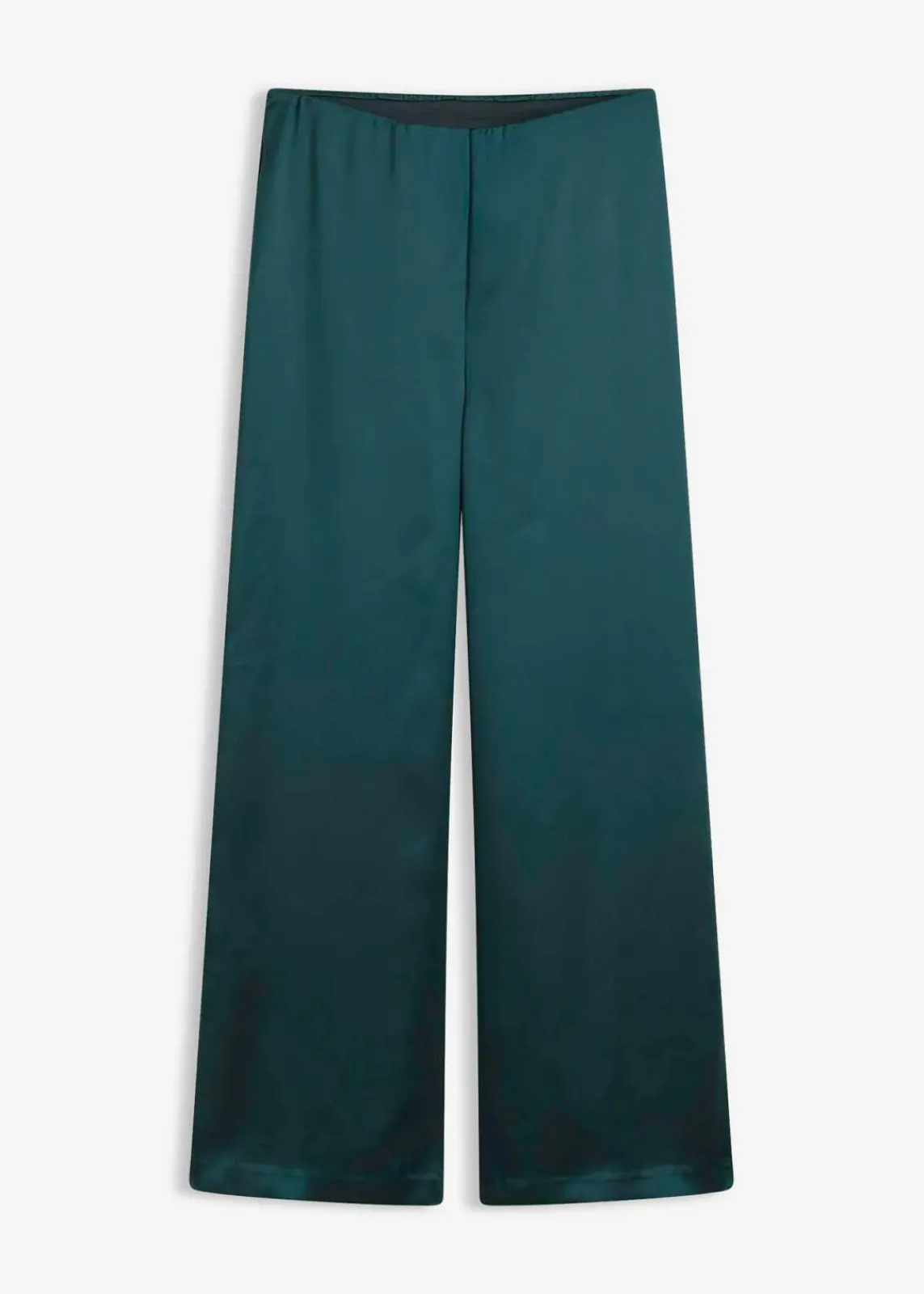 bonprix Nachhaltigere Materialien|Hosen^Palazzo-Hose tiefgrün