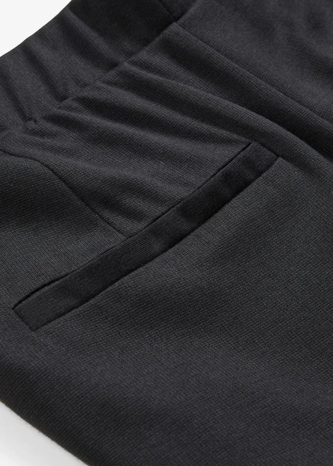 bonprix Bekleidung·Kleider|Hosen^Palazzo-Hose aus bequemen Punto di Roma schwarz