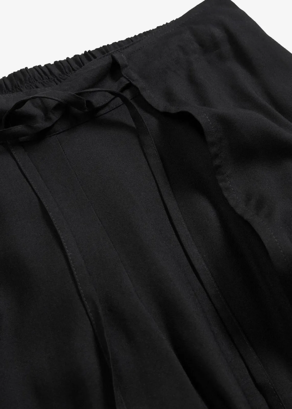 bonprix Bekleidung·Kleider|Hosen^Palazzo-Hose aus feiner Viskose schwarz