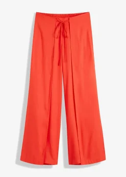 bonprix Nachhaltigere Materialien|Hosen^Palazzo-Hose aus feiner Viskose signalrot