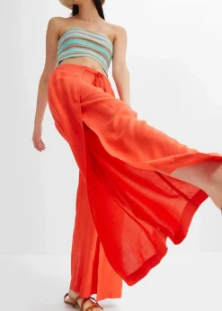 bonprix Nachhaltigere Materialien|Hosen^Palazzo-Hose aus feiner Viskose signalrot