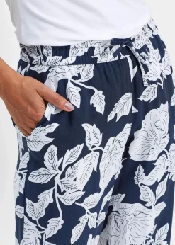 bonprix Nachhaltigere Materialien|Hosen^Palazzo-Hose aus fließender Viskose schwarz