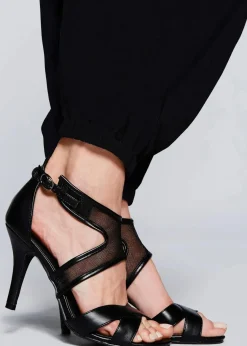 bonprix Bekleidung·Kleider|Hosen^Palazzo-Hose aus fließender Viskose schwarz