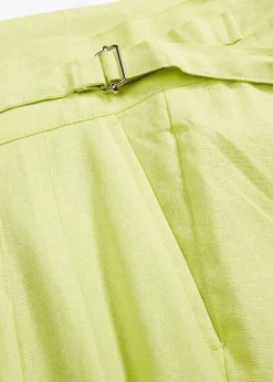 bonprix Bekleidung·Kleider|Hosen^Palazzo-Hose aus leichtem Leinen-Mix mintgrün
