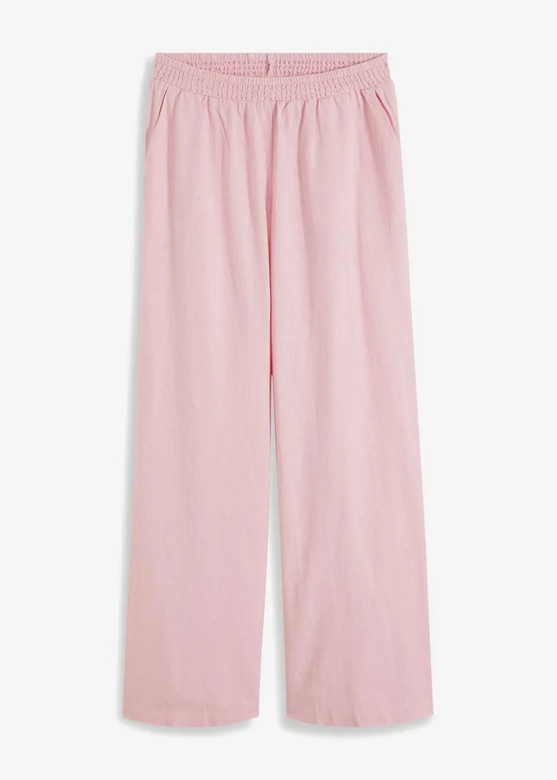 bonprix Hosen|Bekleidung·Kleider^Palazzo-Hose aus Leinen teerose