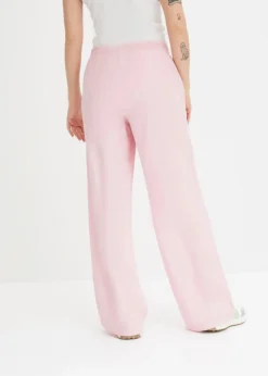 bonprix Hosen|Bekleidung·Kleider^Palazzo-Hose aus Leinen teerose