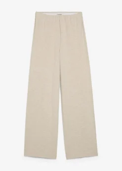 bonprix Zweiteiler & Sets|Hosen^Palazzo-Hose in Strickoptik hellsand meliert