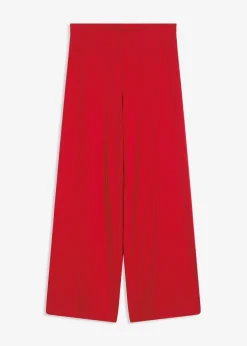 bonprix Hosen|Bekleidung·Kleider^Palazzo-Hose mit Bequembund tiefrot