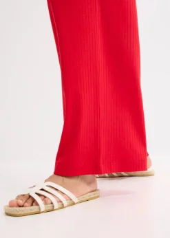 bonprix Hosen|Bekleidung·Kleider^Palazzo-Hose mit Bequembund tiefrot