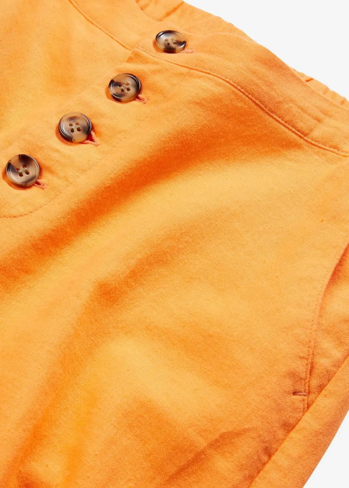 bonprix Hosen|Bekleidung·Kleider^Palazzo-Hose mit Leinen hellorange