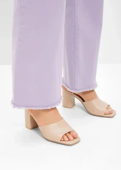 bonprix Sommerschuhe^Pantoletten latte macchiato