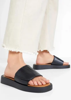 bonprix Sommerschuhe^Pantoletten schwarz