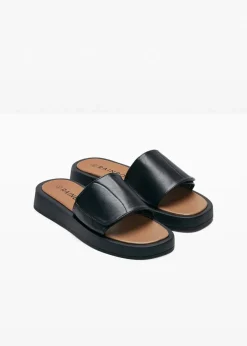 bonprix Sommerschuhe^Pantoletten schwarz