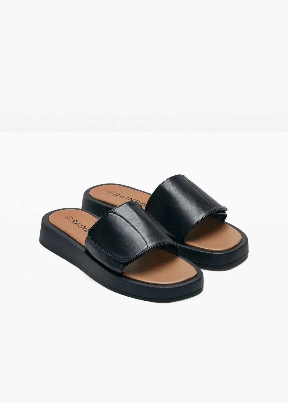 bonprix Sommerschuhe^Pantoletten schwarz