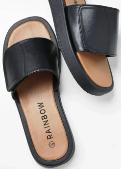 bonprix Sommerschuhe^Pantoletten schwarz