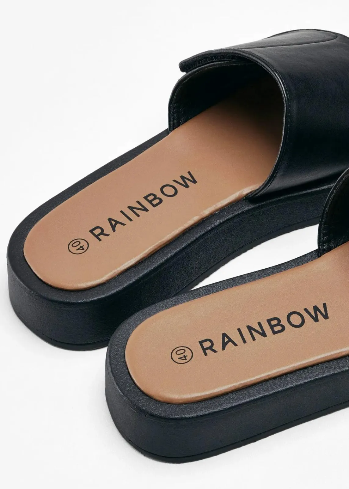 bonprix Sommerschuhe^Pantoletten schwarz
