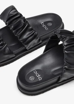 bonprix Hausschuhe|Sommerschuhe^Pantoletten schwarz