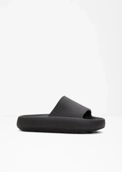 bonprix Sommerschuhe^Pantoletten schwarz