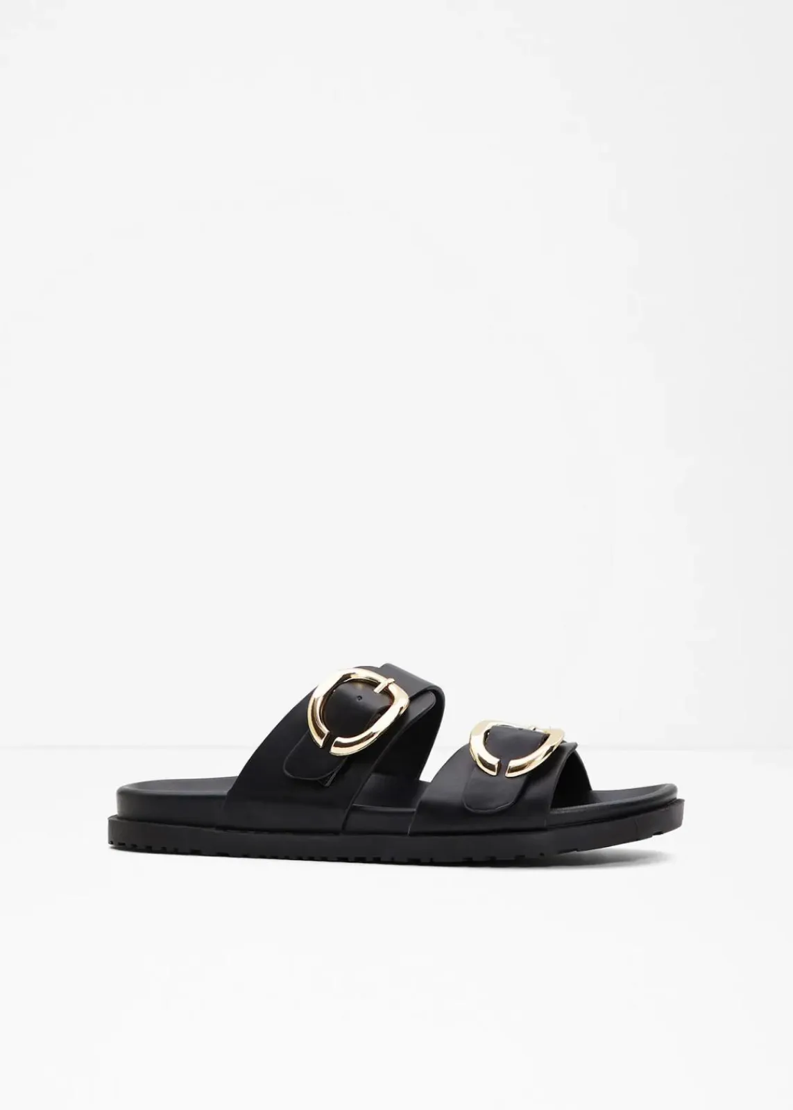 bonprix Sommerschuhe^Pantoletten schwarz