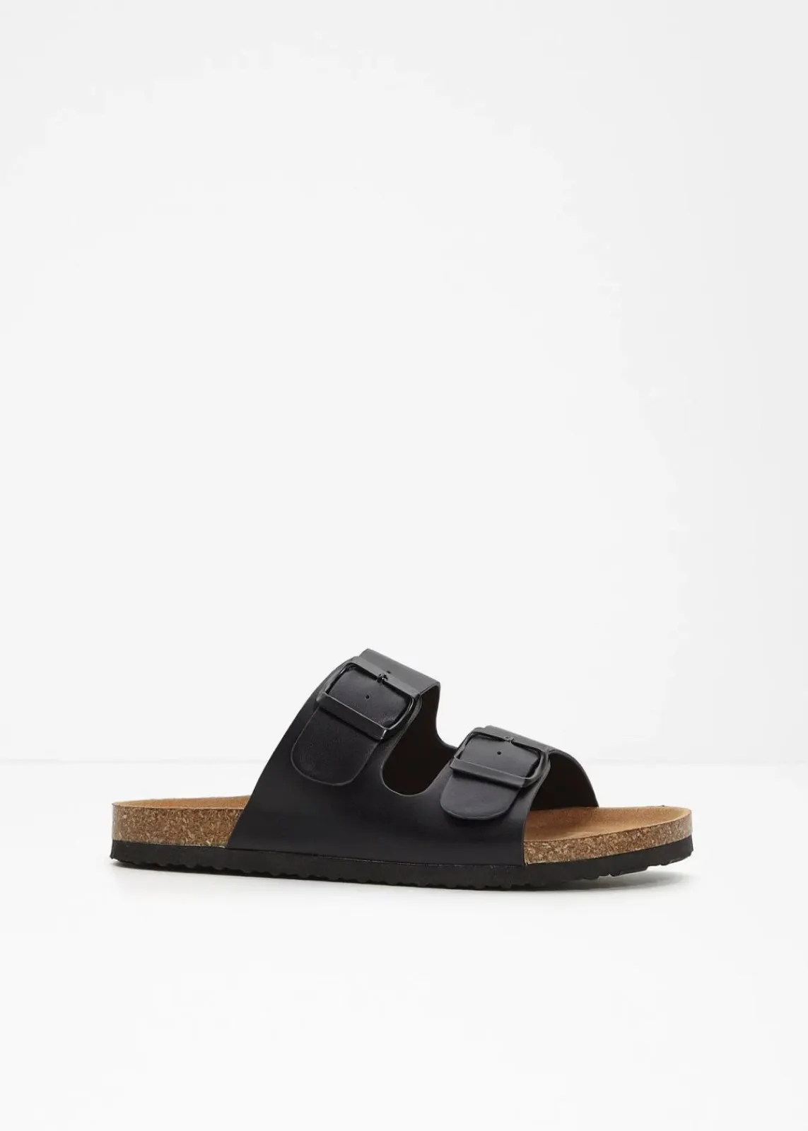 bonprix Sommerschuhe^Pantoletten schwarz