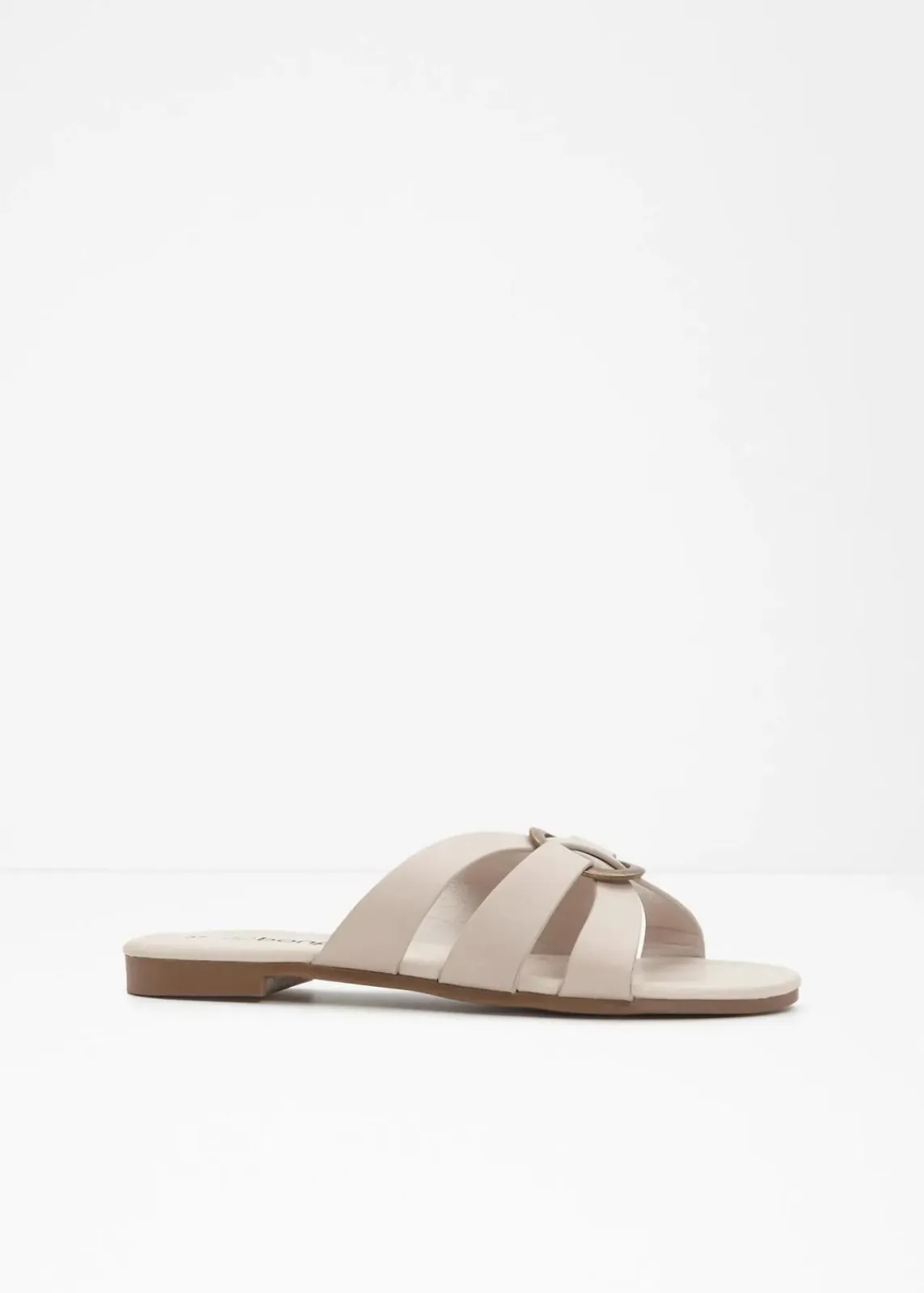 bonprix Sommerschuhe^Pantoletten natur