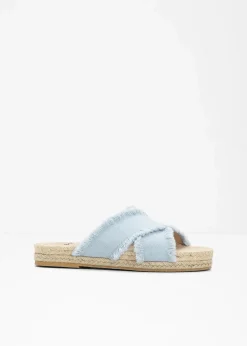 bonprix Strandmode|Sommerschuhe^Pantoletten hellblau
