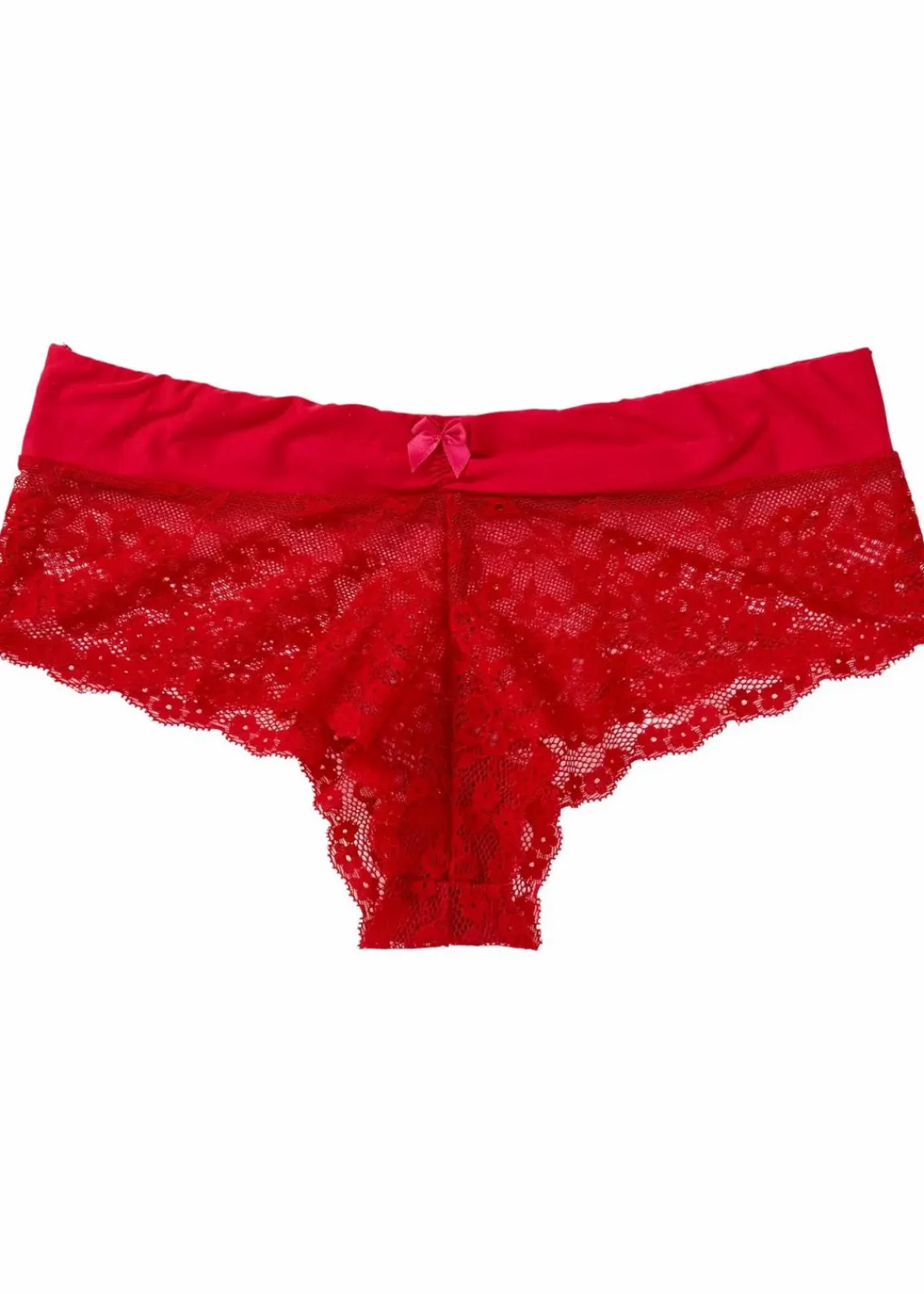 bonprix Nachhaltigere Materialien|Höschen^Panty aus edler Spitze rot