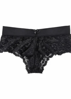bonprix Wäsche·Dessous|Wäsche·Höschen^Panty aus edler Spitze schwarz