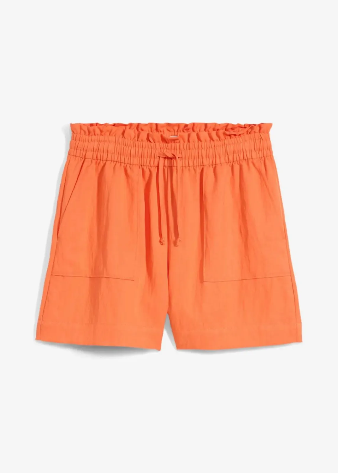 bonprix Bekleidung·Outdoorbekleidung|Bekleidung·Kleider^Paperbag-Shorts aus fließendem Lyocell-Mix mango