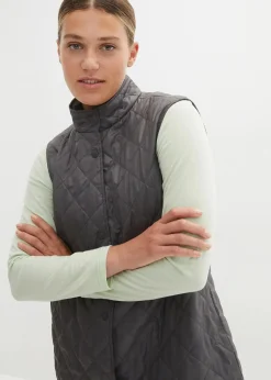bonprix Bekleidung·Hosen|Jacken & Mäntel^Parka schwarz/schiefergrau