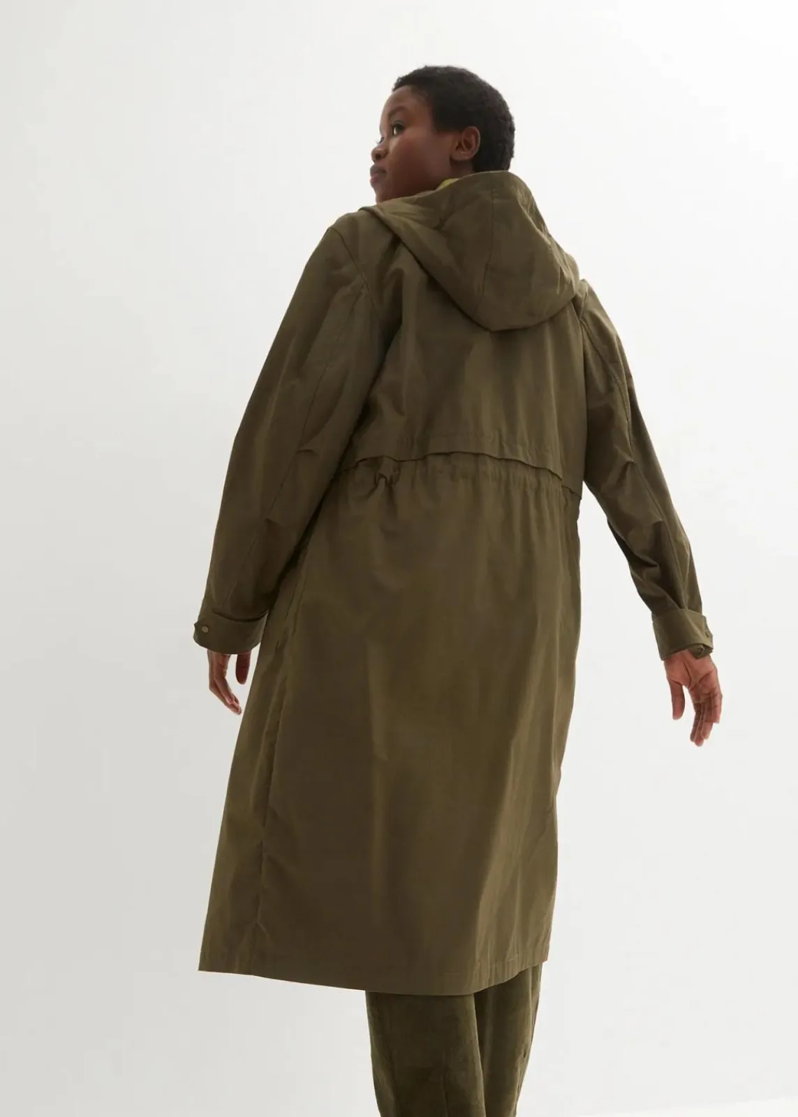 bonprix Jacken & Mäntel|Bekleidung·Hosen^Parka dunkeloliv/goldoliv
